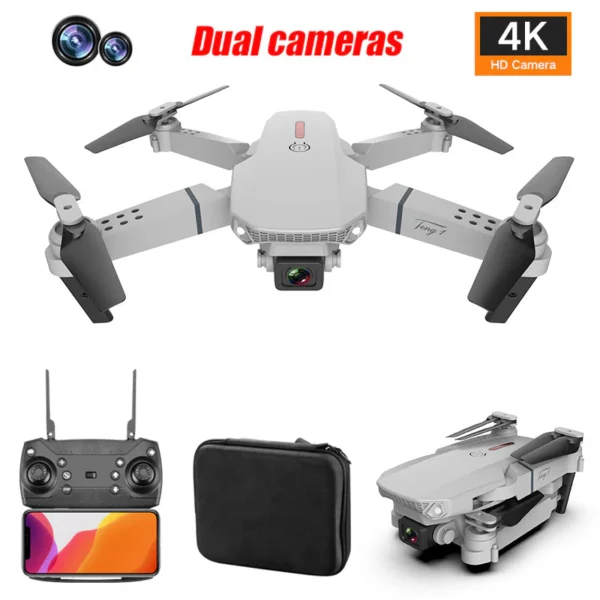 E88 drone is a budget-friendly, foldable quadcopter
