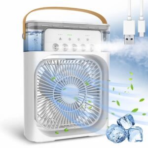 2-in-1 Mist Spray cooling Fan – Stay Cool Anywhere, Anytime