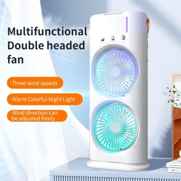 Dual-Ended cooling Spray Fan – Versatile Wide-Coverage Sprayer