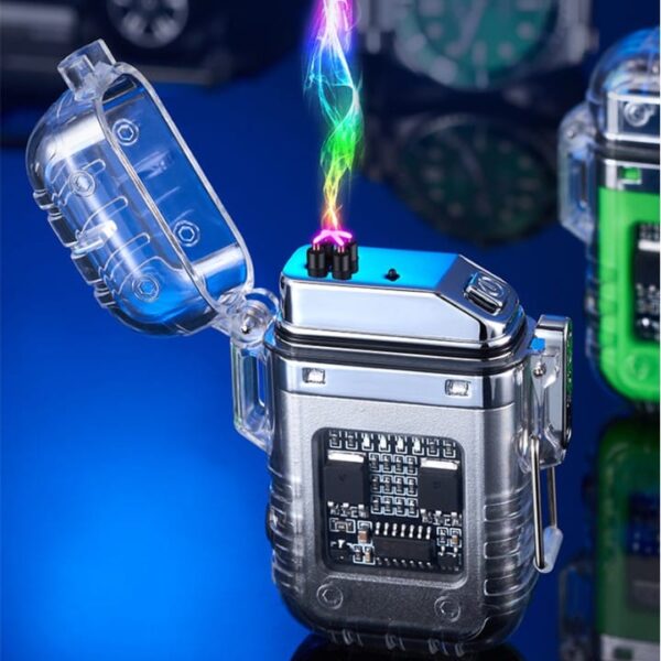 Rechargeable Electric Plasma Arc Lighter – Windproof & USB Powered