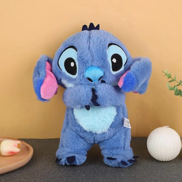 Breathing Stitch Teddy  Glowing Musical Plush for Baby Sleep